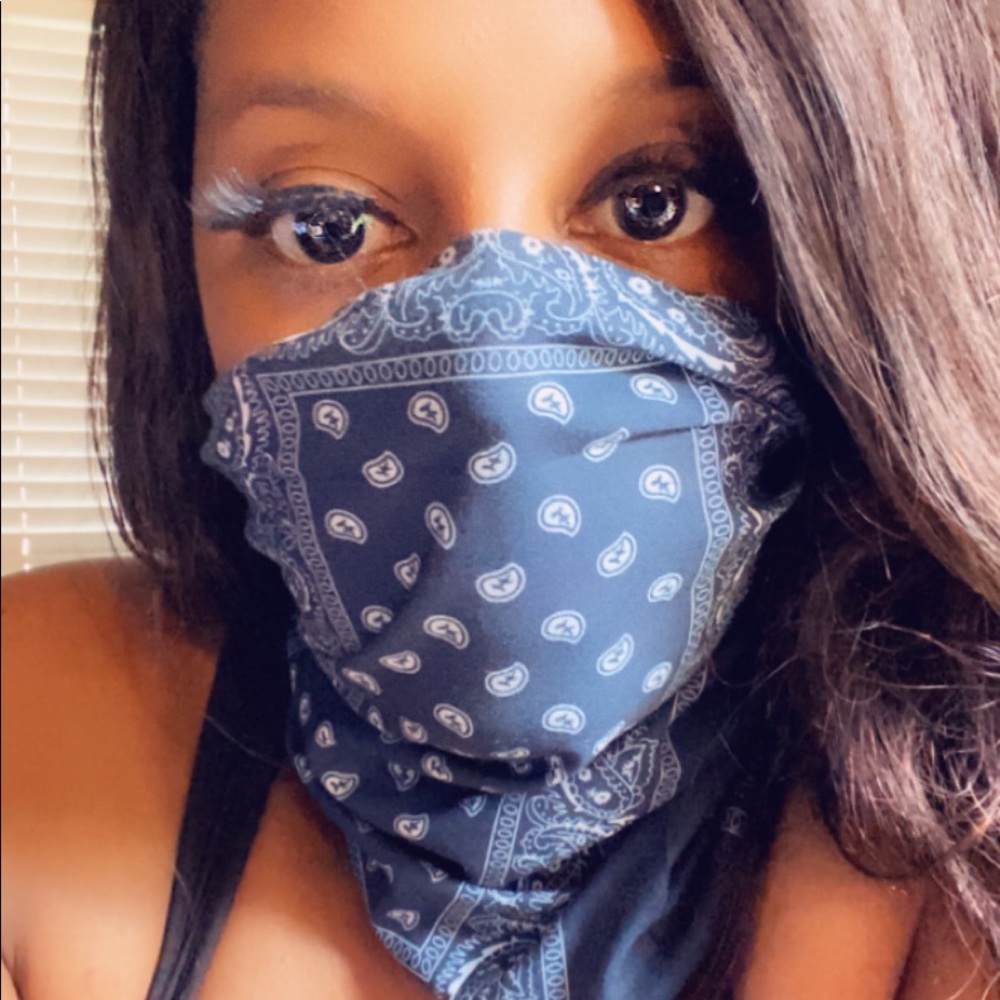 Blue Flag Bandanna / Mask